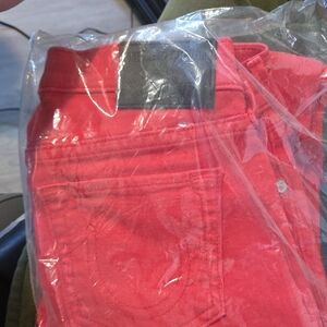 Red Denim Jeans